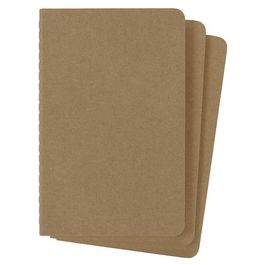 MOLESKINE Cahier, L/A5, ligné, carton, marron