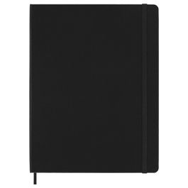 MOLESKINE Carnet rigide, XL, uni, noir