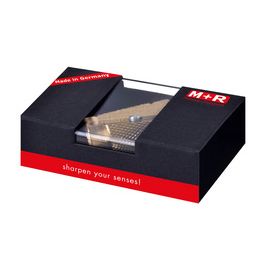 M+R Taille-crayon "CASTOR", en laiton