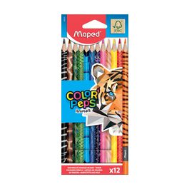 Maped Crayon de couleur triangulaire COLOR'PEPS Animals