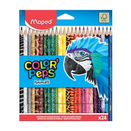 Maped Crayon de couleur triangulaire COLOR'PEPS Animals