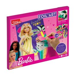 Maped Creativ Kit créatif FOIL ART Barbie, 18 pièces
