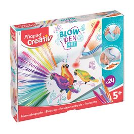 Maped Creativ Kit feutre aérographe BLOW PEN Art, 32 pièces