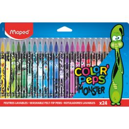 Maped Feutre COLOR'PEPS MONSTER, étui carton de 24