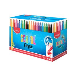 Maped Feutres dessin COLOR'PEPS Long Life, présentoir de 144