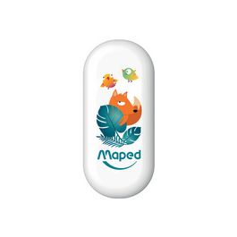 Maped Gomme plastique JUNGLE fever, blister, blanc