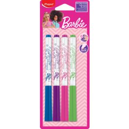 Maped Marqueur pour ardoise Barbie, blister de 4