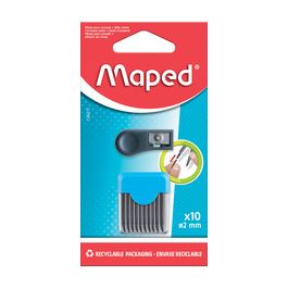 Maped Mine de rechange pour compas + taille-mine, blister