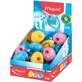 Maped Taille-crayon i-gloo pour gauchers, présentoir 24 x24