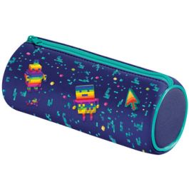 Maped Trousse ronde PIXEL PARTY, bleu