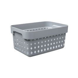 NHG Bac de rangement SEOUL BASKET S, PP, gris