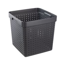 NHG Bac de rangement SEOUL BASKET XL, PP, noir