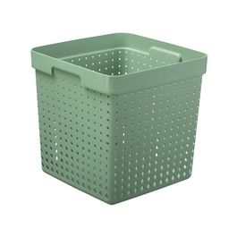 NHG Bac de rangement SEOUL BASKET XL, PP, vert