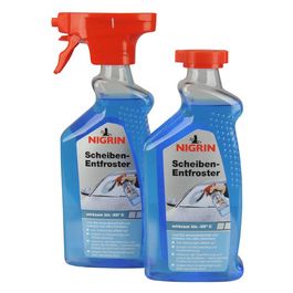 NIGRIN KFZ-Scheibenenteiser, 2 x 500 ml Pumpzerstäuber