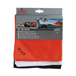 NIGRIN Performance Kit de chiffons microfibre