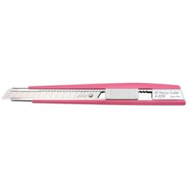 NT Cutter A-301RP (P), boîter en plastique, lame 9 mm, rose