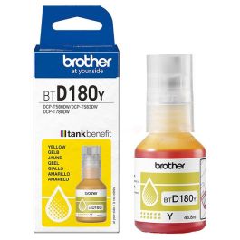 Bouteille d'encre d'origine Brother BTD180Y - jaune