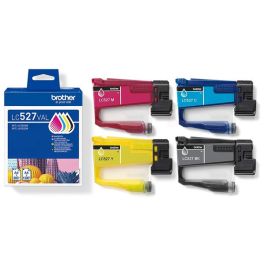 Cartouches d'origines Brother LC527VAL - multipack 4 couleurs : noire, cyan, magenta, jaune