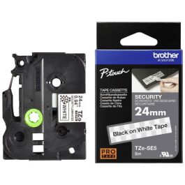 Ruban cassette d'origine Brother TZESE5 - noir, blanc