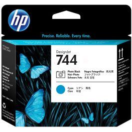 Tête d'impression d'origine HP F9J86A / 744 - noire, cyan