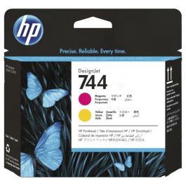Tête d'impression d'origine HP F9J87A / 744 - magenta, jaune