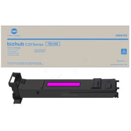 Toner d'origine Konica Minolta A0DK353 / TN-318 M - magenta
