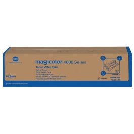 Toners d'origines Konica Minolta A0DKJ52 - cyan, magenta, jaune