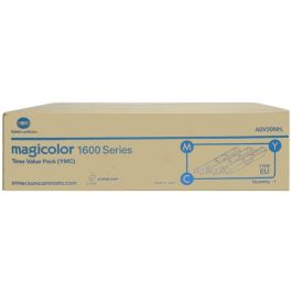 Toners d'origines Konica Minolta A0V30NH - multipack 3 couleurs : cyan, magenta, jaune