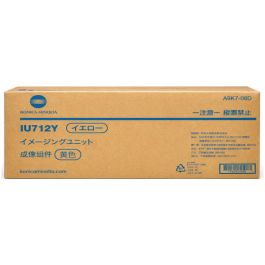 Tambour d'origine Konica Minolta A9K708D / DR-712 Y - jaune