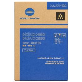 Toner d'origine Konica Minolta AAJW150 / TNP-79 K - noir