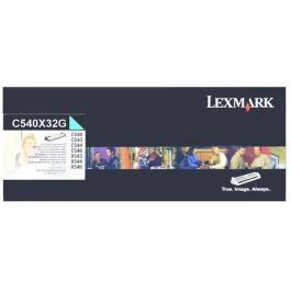Unité développeur d'origine Lexmark C540X32G - cyan