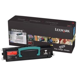 Toner d'origine Lexmark E352H31E - noir