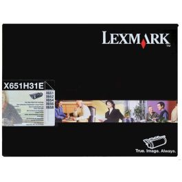 Toner d'origine Lexmark X651H31E - noir