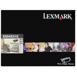Toner d'origine Lexmark X654X31E - noir