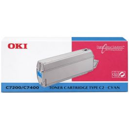 Toner d'origine OKI 41304211 / TYPE C2 - cyan