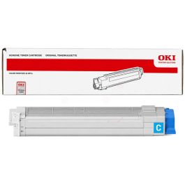 Toner d'origine OKI 44036023 - cyan