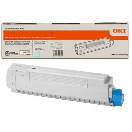 Toner d'origine OKI 44059107 - cyan