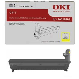 Tambour d'origine OKI 44318505 - jaune