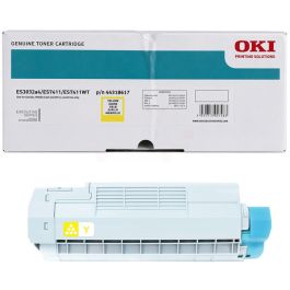 Toner d'origine OKI 44318617 - jaune