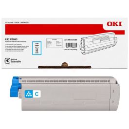 Toner d'origine OKI 46443103 - cyan