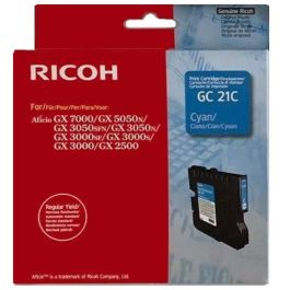 Cartouche d'origine Ricoh 405533 / GC-21 C - cyan