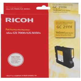 Cartouche d'origine Ricoh 405539 / GC-21 YH - jaune