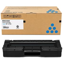 Toner d'origine Ricoh 406349 / SPC 310 E - cyan