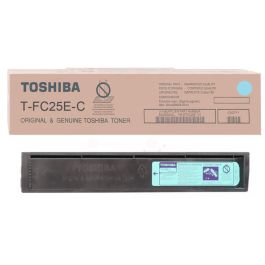 Toner d'origine Toshiba 6AJ00000072 / T-FC 25 EC - cyan