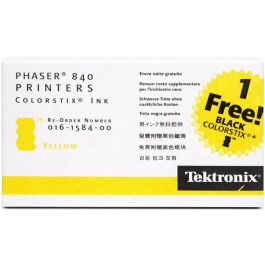 Encre solide d'origine Xerox 016158400 - noire, jaune