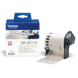 Ruban cassette d'origine Brother DK22113 - transparent