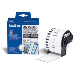 Ruban cassette d'origine Brother DK22223 - blanc