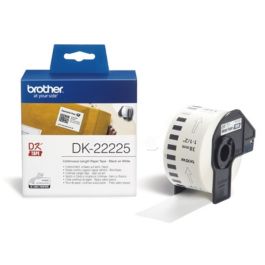 Ruban cassette d'origine Brother DK22225 - blanc