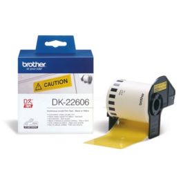 Ruban cassette d'origine Brother DK22606 - jaune