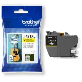 Cartouche d'origine Brother LC421XLY - jaune